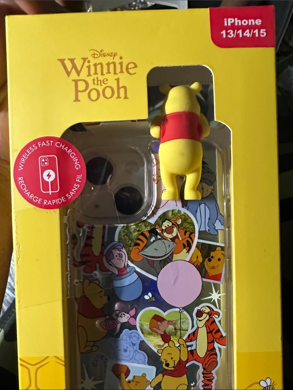 Disney Winnie the Pooh Multicolor Phone Case with Tech Buddy
